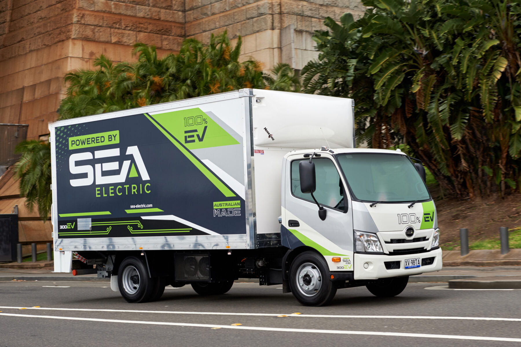 SEA Electric EV Demo truck 