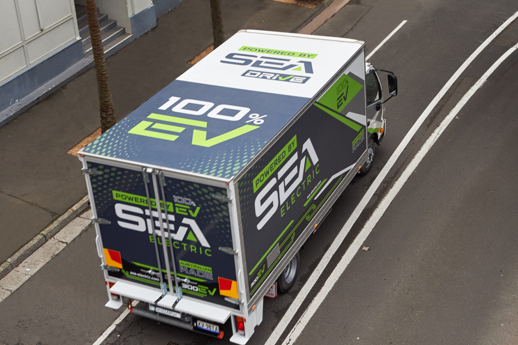 SEA Electric EV Demo truck 