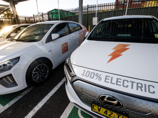 Lake Macquarie Council_New council car park solar array and electric vehicles