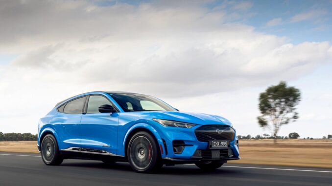 2023 Ford Mustang Mach-E front quarter