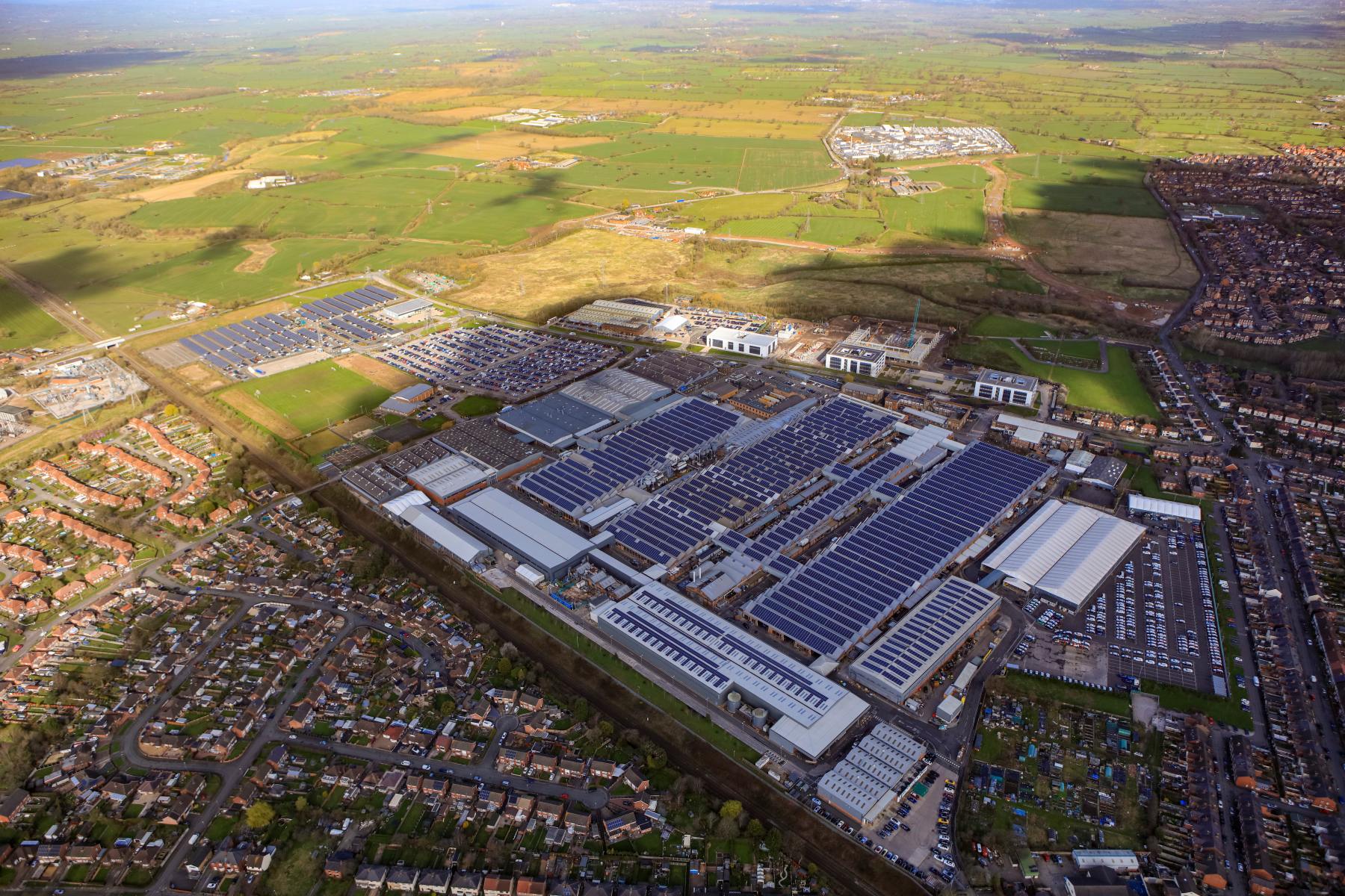 Bentley Factory Solar Panels - 1