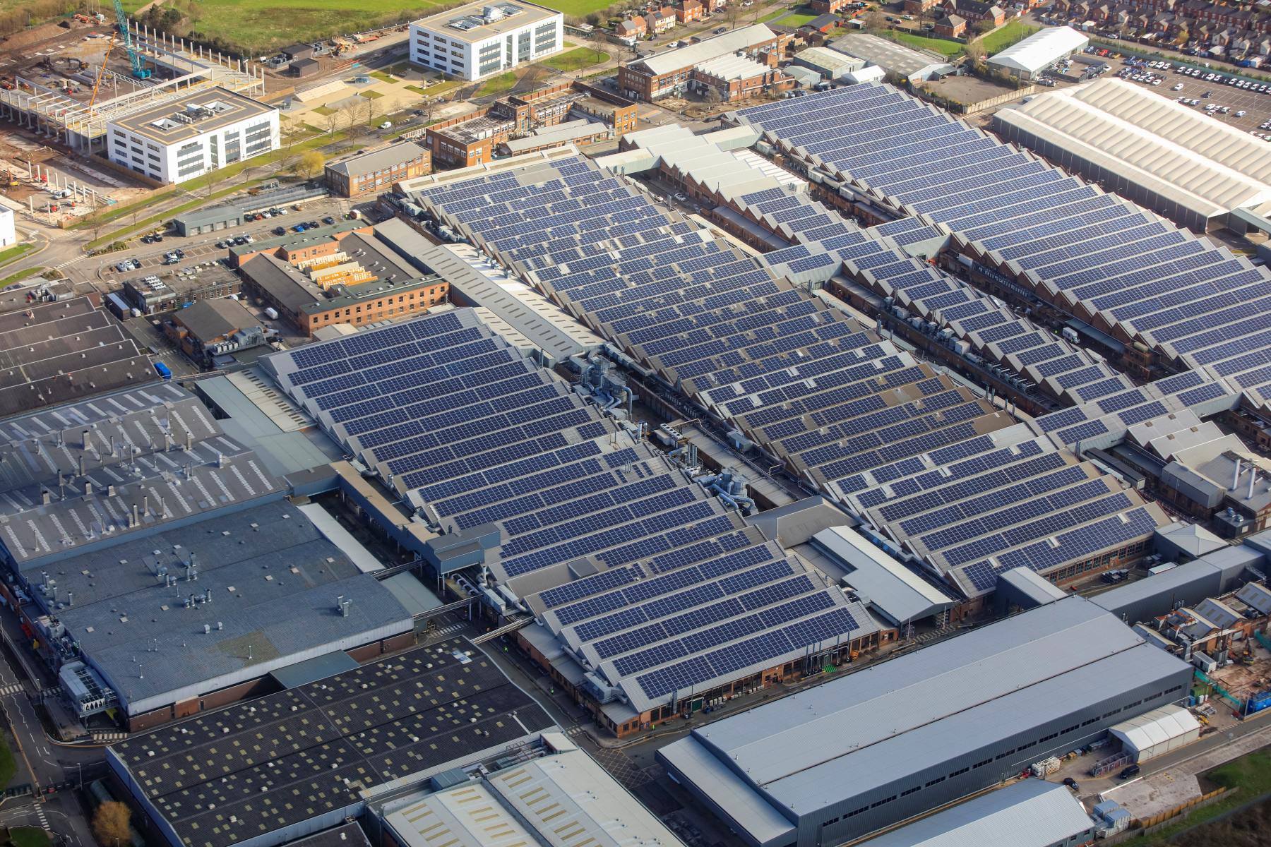 Bentley Factory Solar Panels - 2