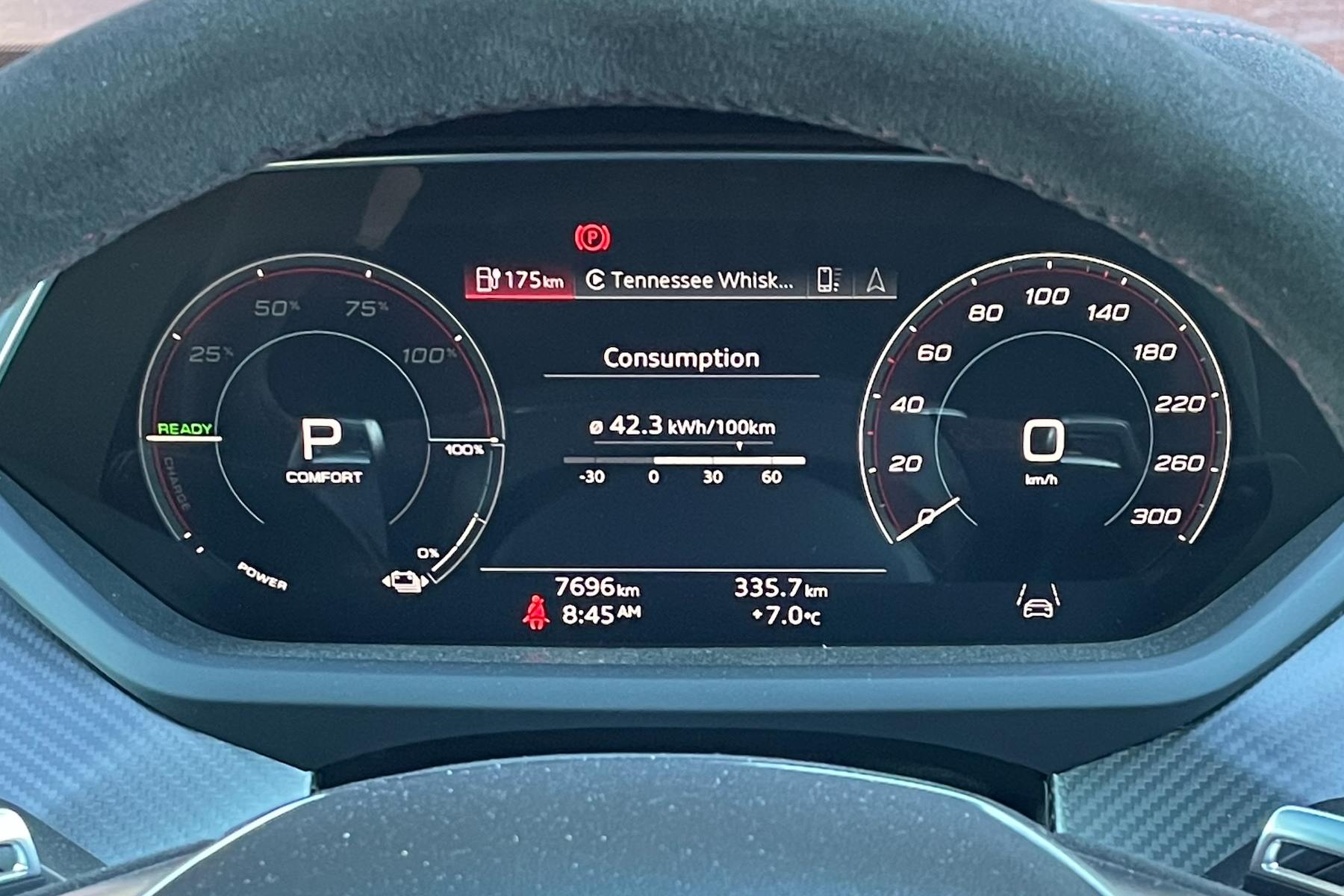 Audi RS e-tron GT consumption 2