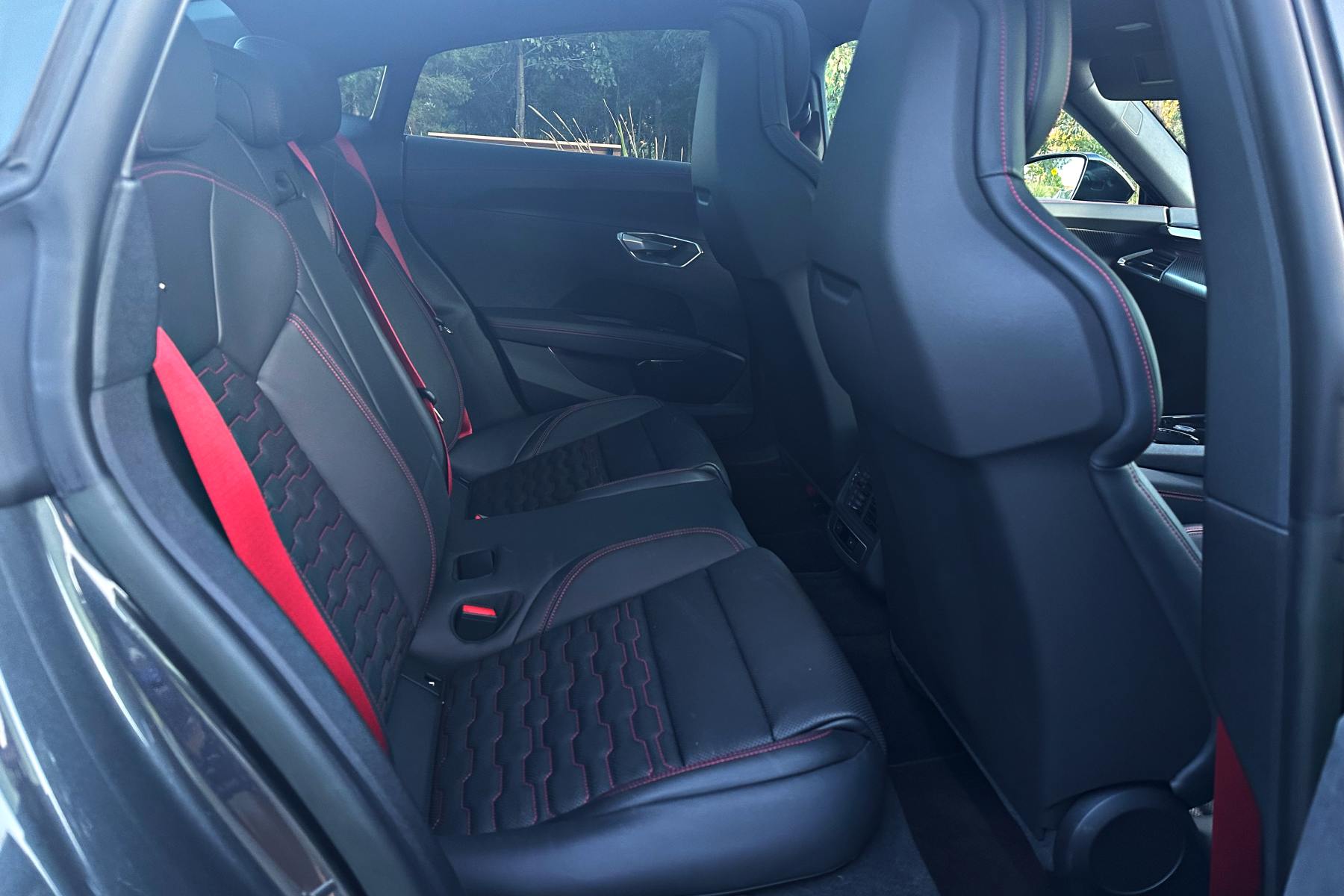 Audi RS e-tron GT rear seats
