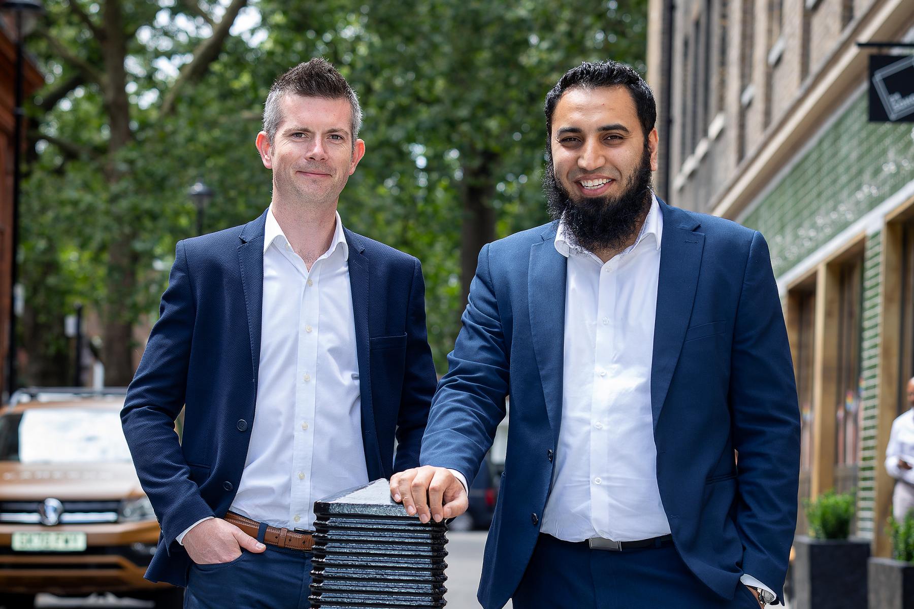 Jawad Khursheed, Chief Executive Officer and Pete Clarke, Head of Design of HVS (Hydrogen Vehicle Systems Limited).