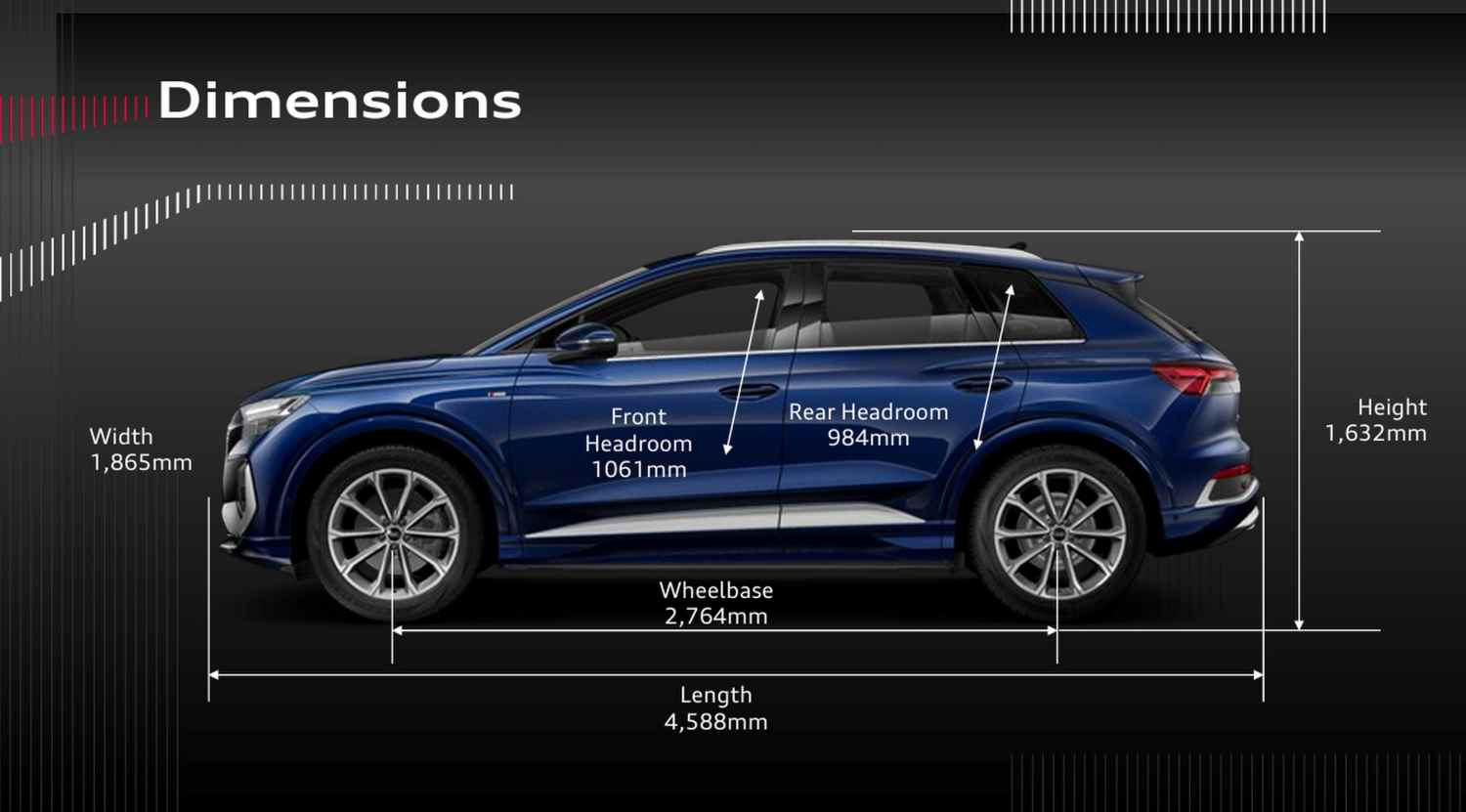 Audi Q4 dimensions platform