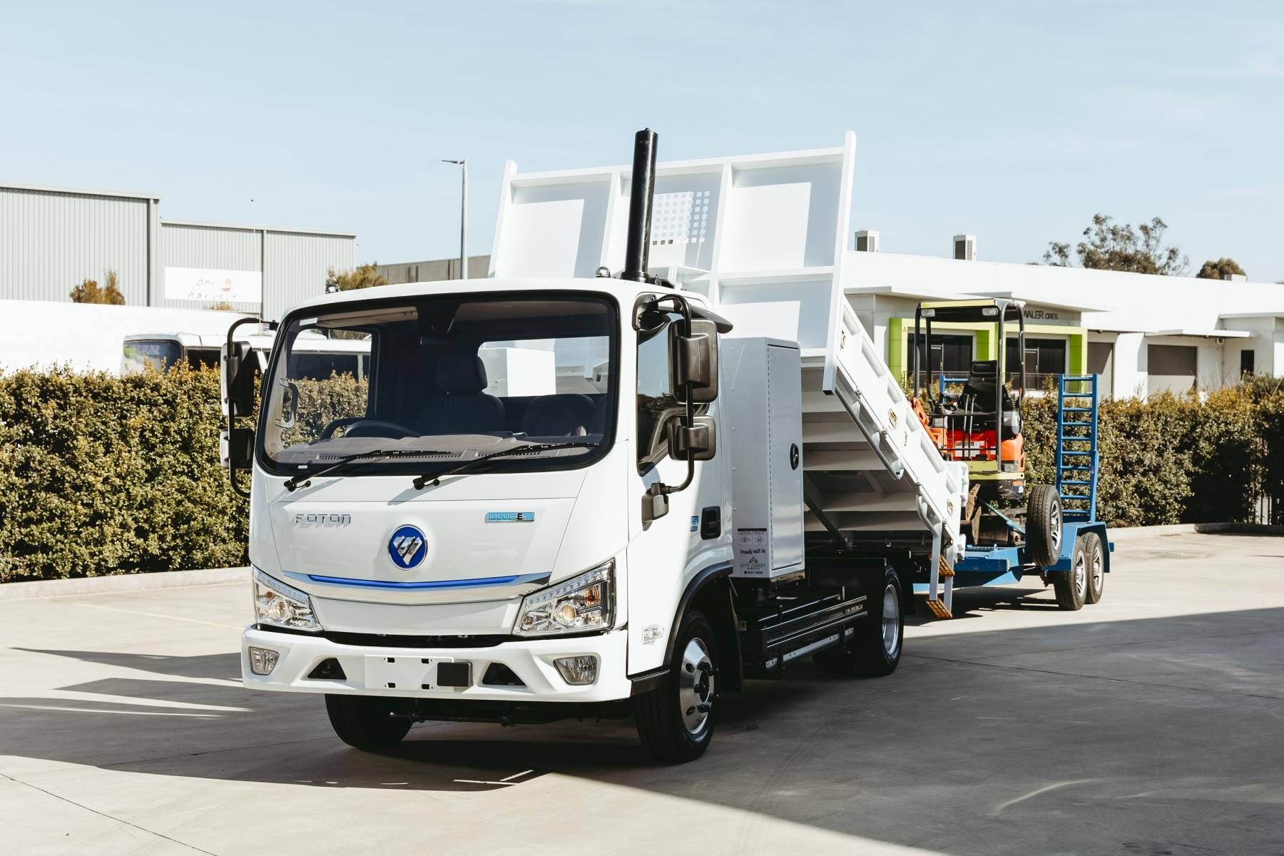 The Foton T5 EV is the ONLY all-electric solution available in Australia with a 3,500kg braked towing capacity. Photo by Marc Skinner/The Photo Pitch