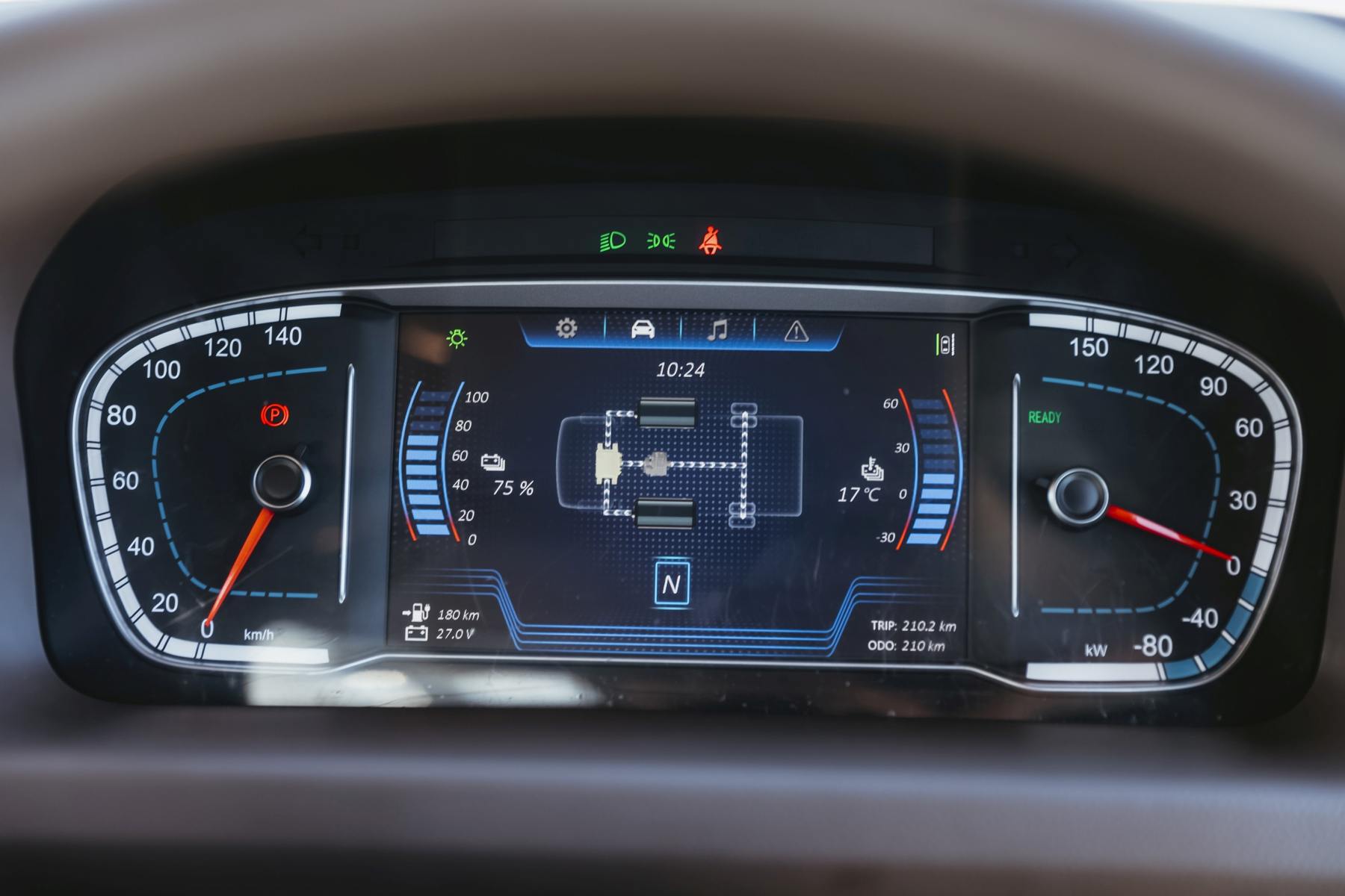 foton T5 EV dash