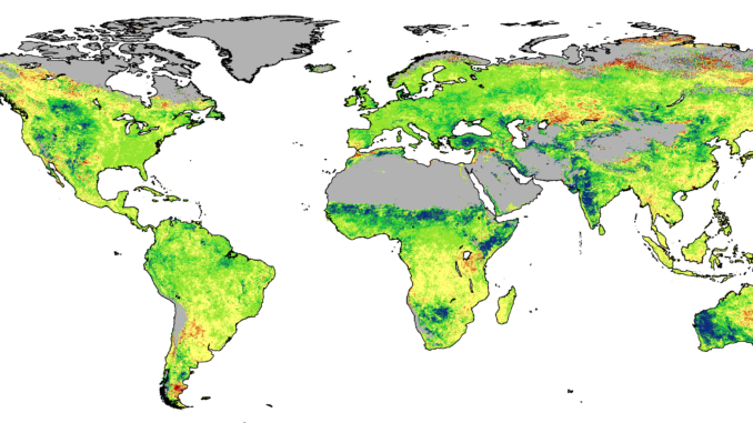 sat-data co2 greening deserts