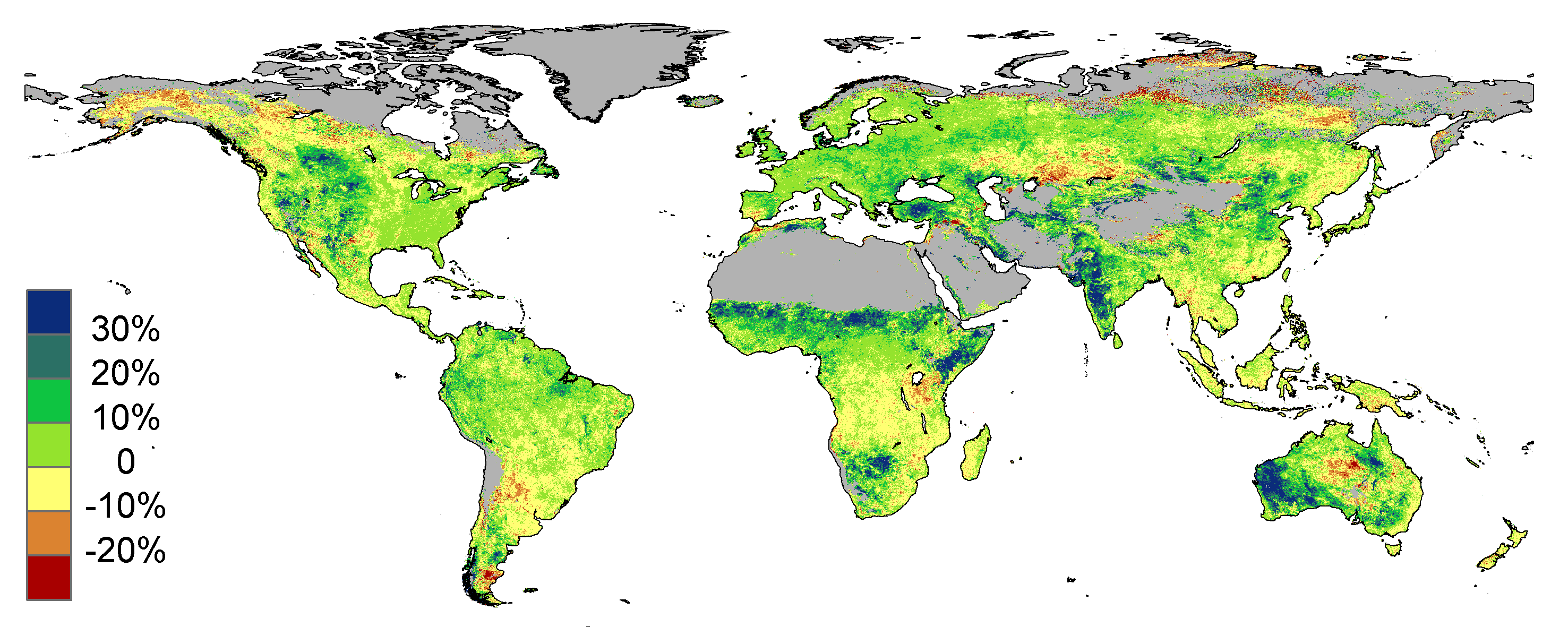 sat-data co2 greening deserts