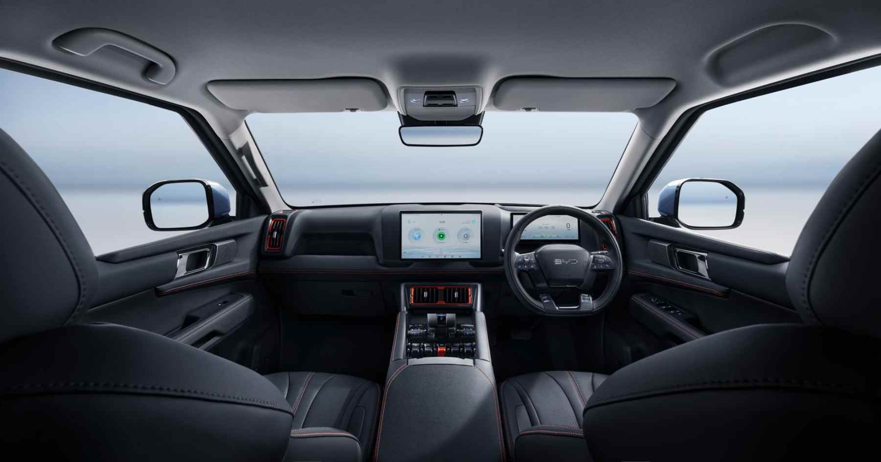 BYD SHARK 6 FRONT interior 1