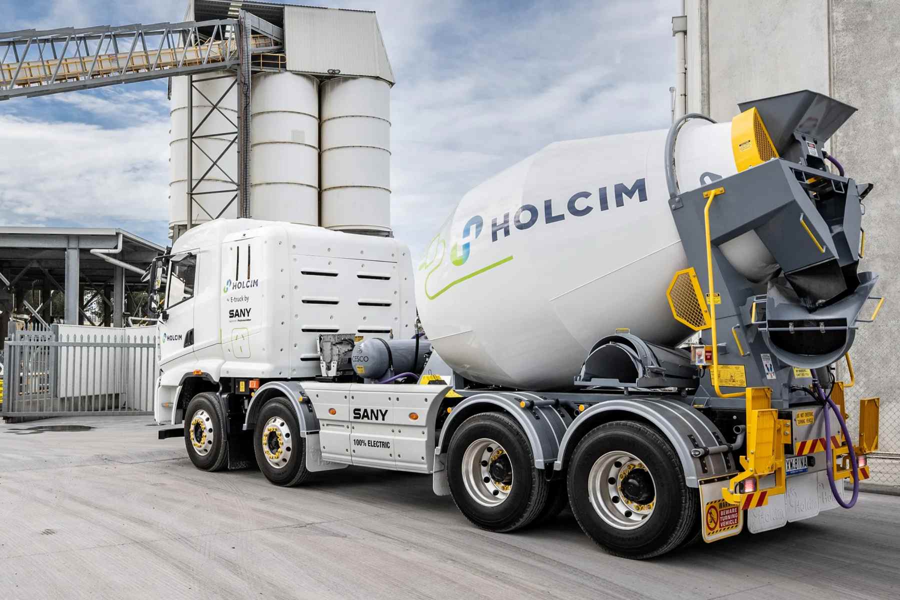 Holcim EV Concrete truck 2