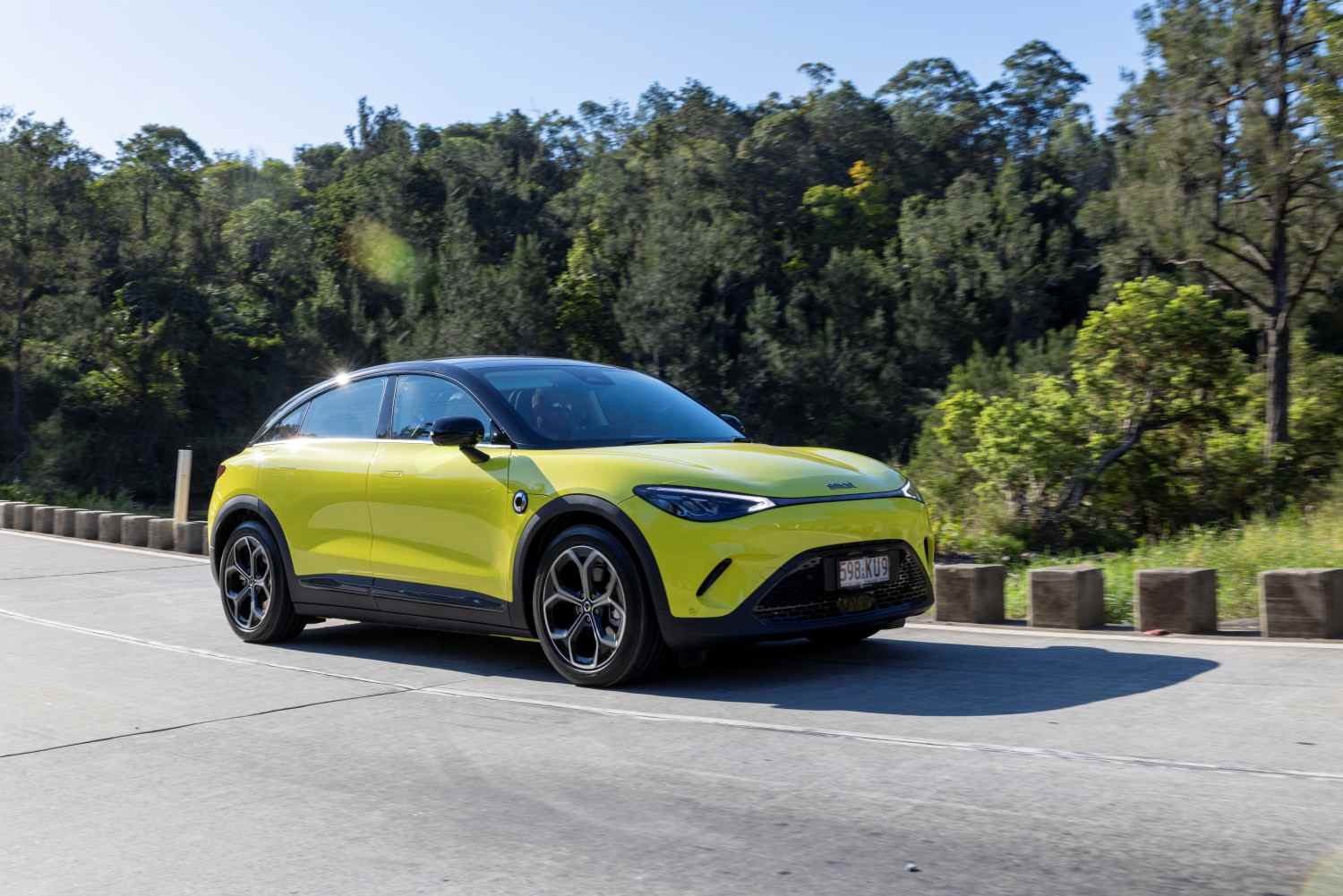 The smart #3 crossover coupe